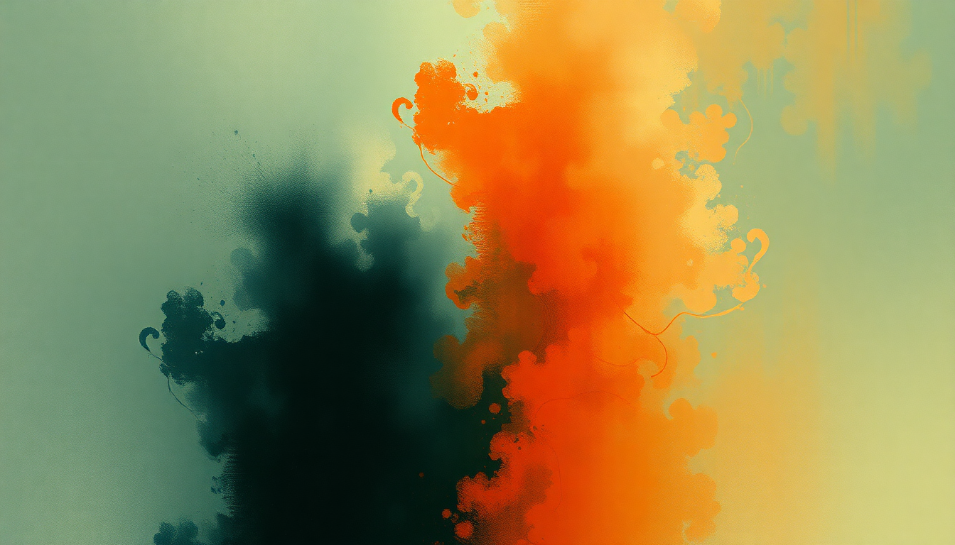 Fan-driven abstract illustration evoking the emotional arc of Lazaretto by Jack White