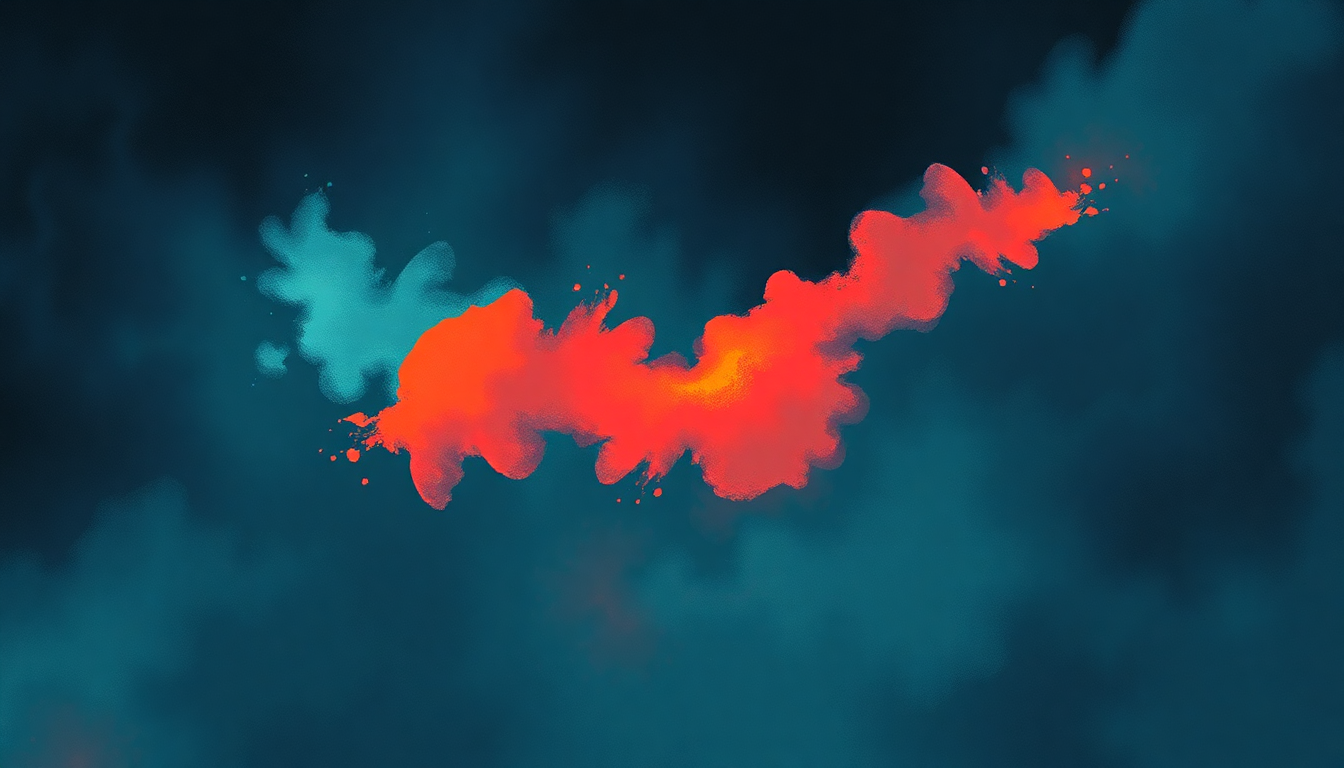 Fan-driven abstract illustration evoking the emotional arc of Left of the Dial by The Replacements