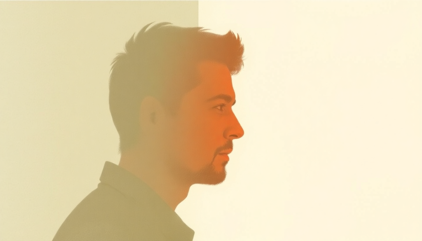 Fan-driven abstract illustration evoking the emotional arc of Leonard Cohen by boygenius