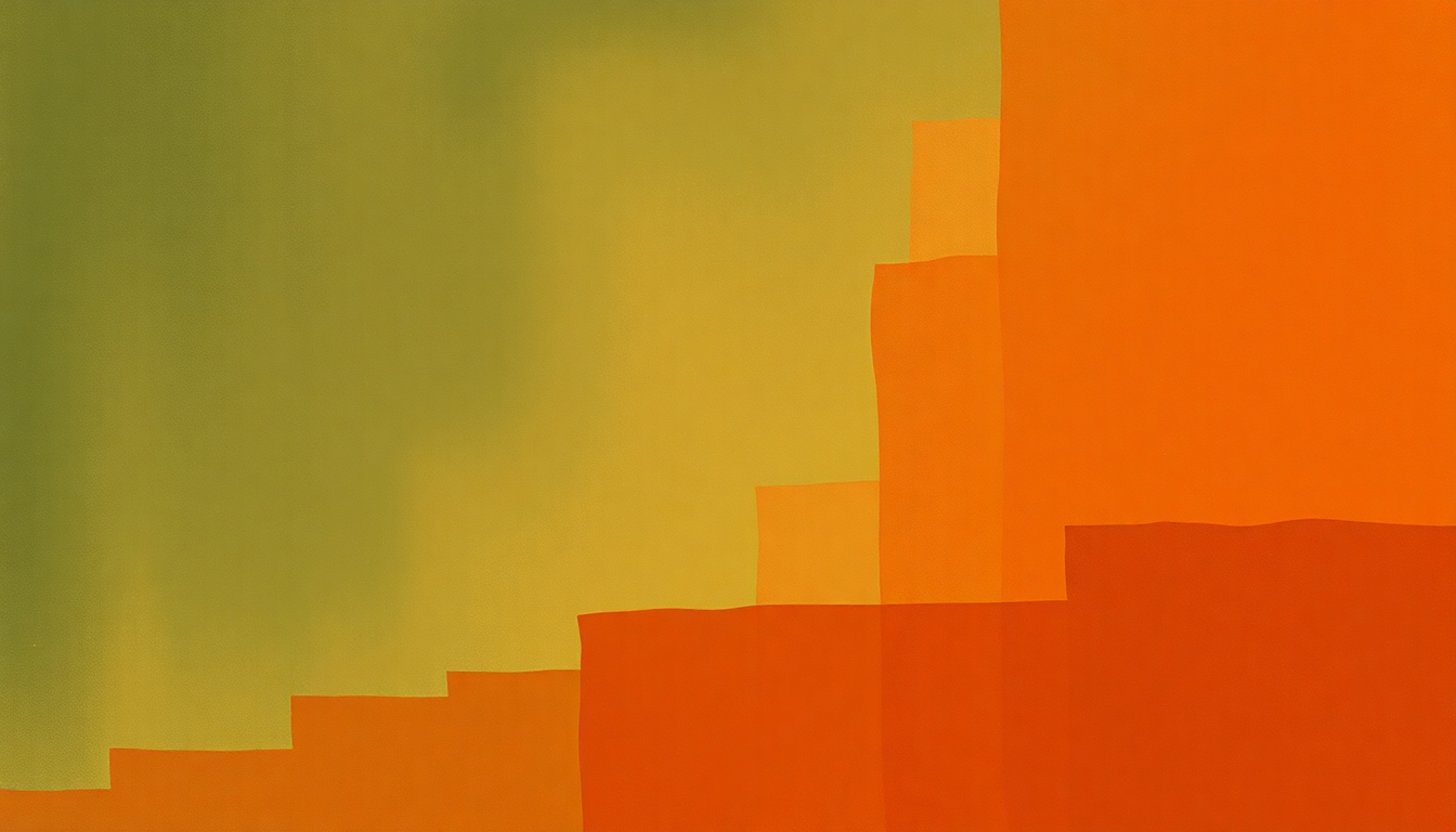 Fan-driven abstract illustration evoking the emotional arc of Lester Left Town by Wayne Shorter