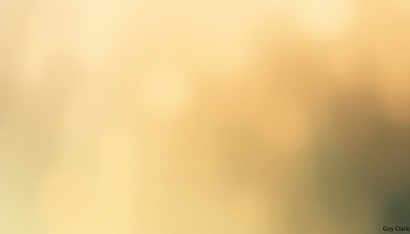 Fan-driven abstract illustration evoking the emotional arc of Let Him Roll by Guy Clark