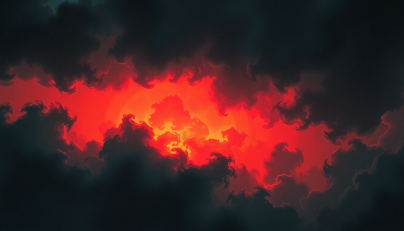 Fan-driven abstract illustration evoking the emotional arc of Let Me Help by Bad Brains