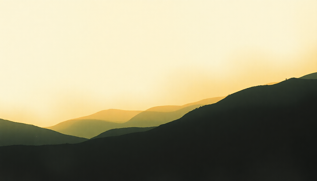 Fan-driven abstract illustration evoking the emotional arc of Lines in the Suit by Spoon