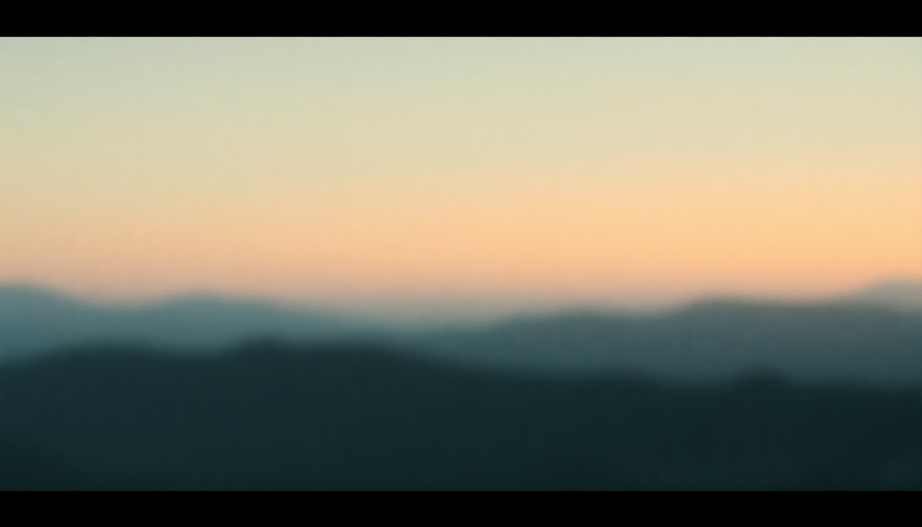 Fan-driven abstract illustration evoking the emotional arc of Listening in Depth by Labradford