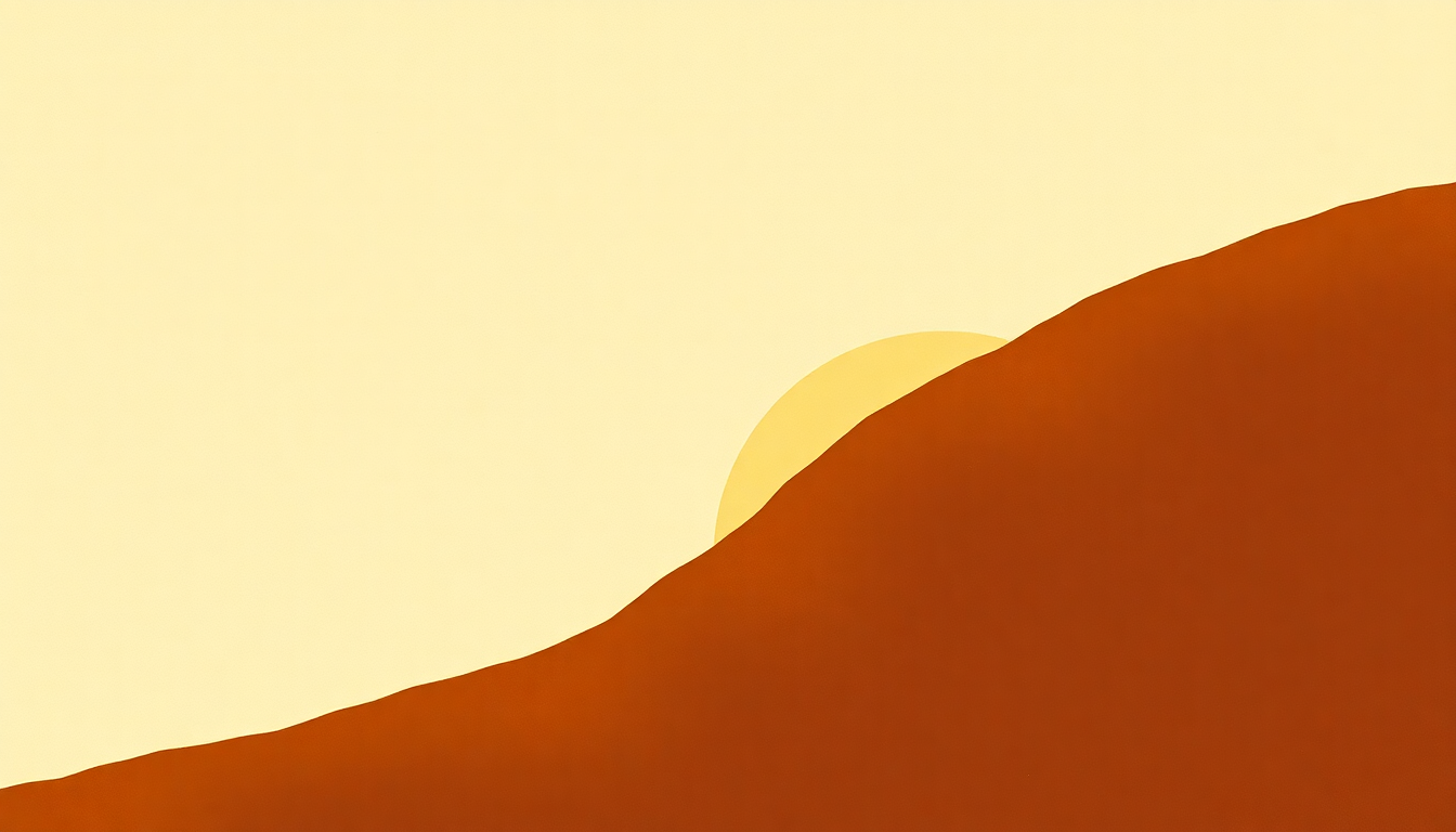 Fan-driven abstract illustration evoking the emotional arc of Little Peace Pipe by Charles Lloyd