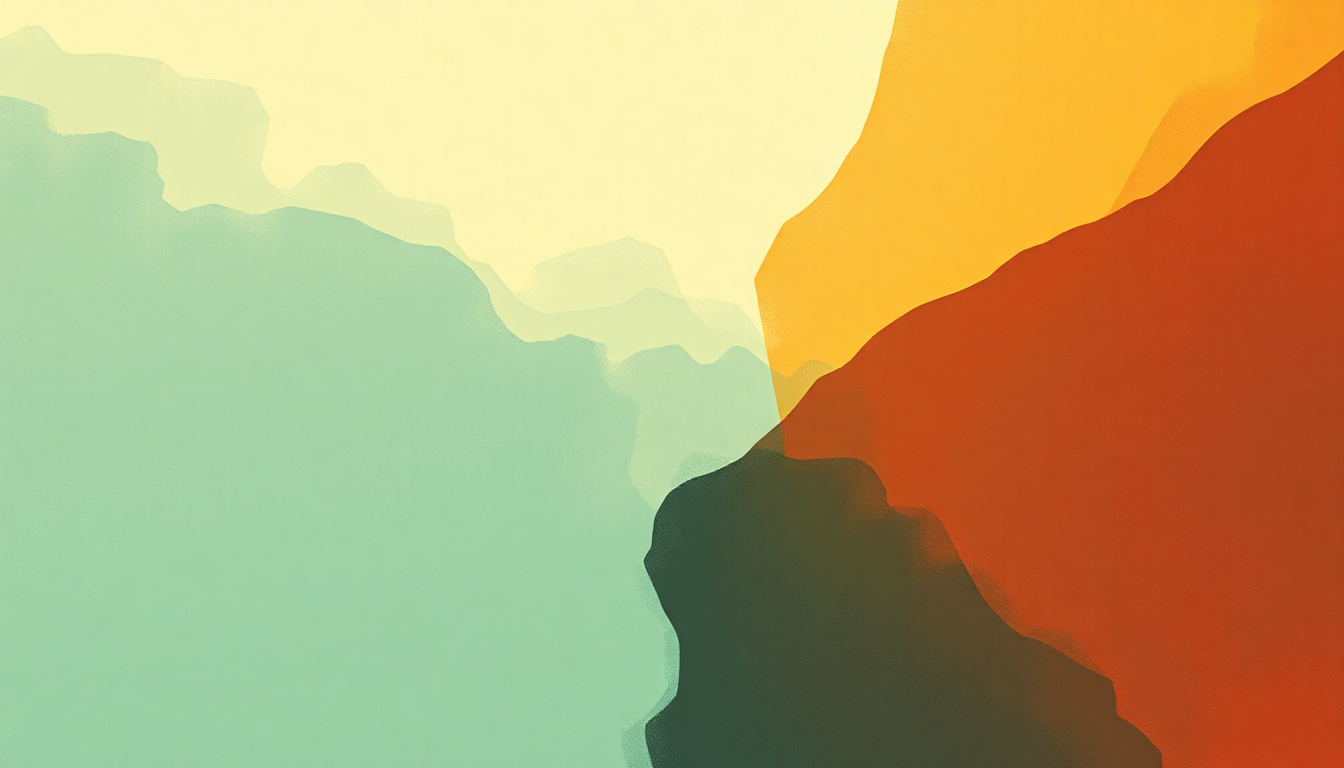 Fan-driven abstract illustration evoking the emotional arc of Live a Little by Kenny Chesney