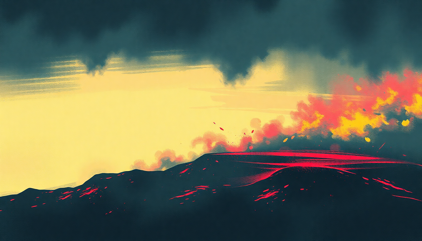 Fan-driven abstract illustration evoking the emotional arc of Live Fast Die Young by Circle Jerks