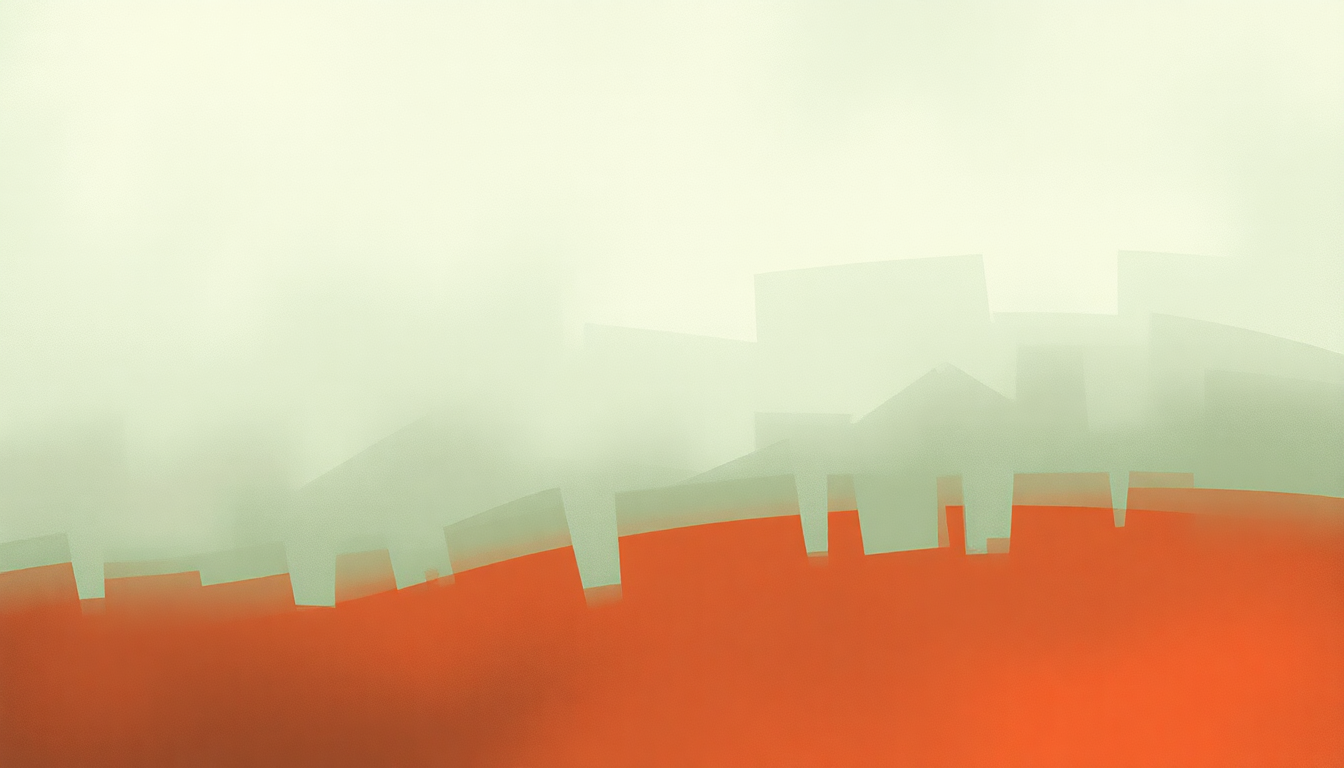 Fan-driven abstract illustration evoking the emotional arc of Lock Step and Gone by Rancid