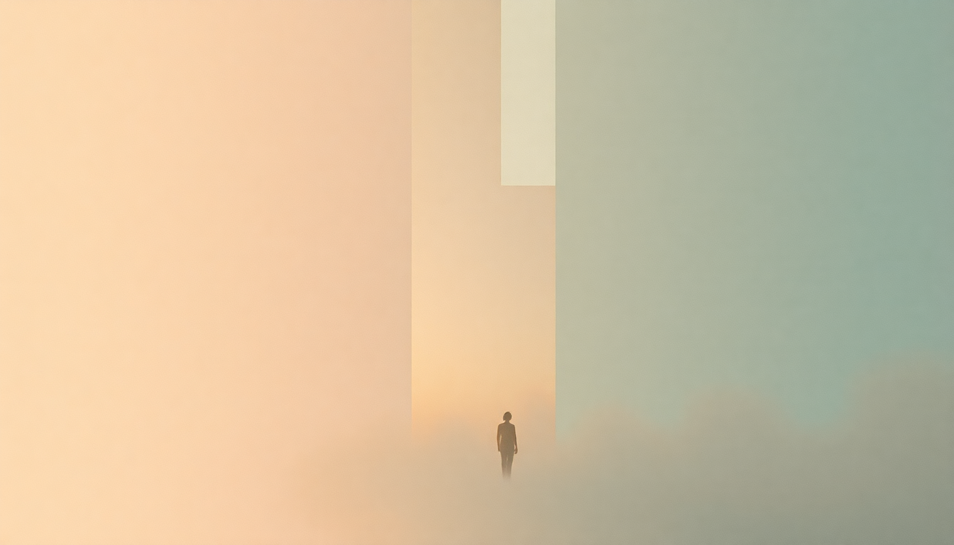 Fan-driven abstract illustration evoking the emotional arc of Lonely by Khalid