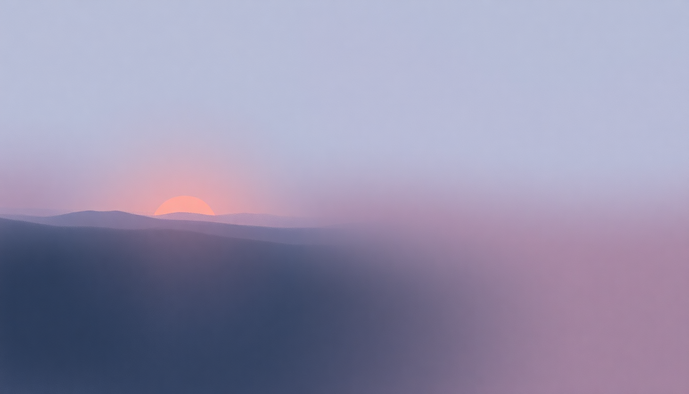 Fan-driven abstract illustration evoking the emotional arc of Lonestar by Norah Jones