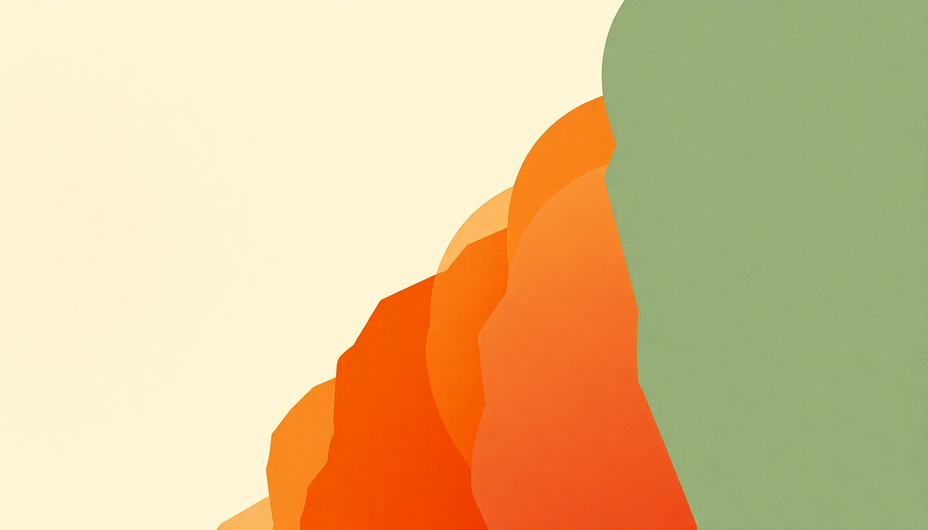 Fan-driven abstract illustration evoking the emotional arc of Lorca by Tim Buckley