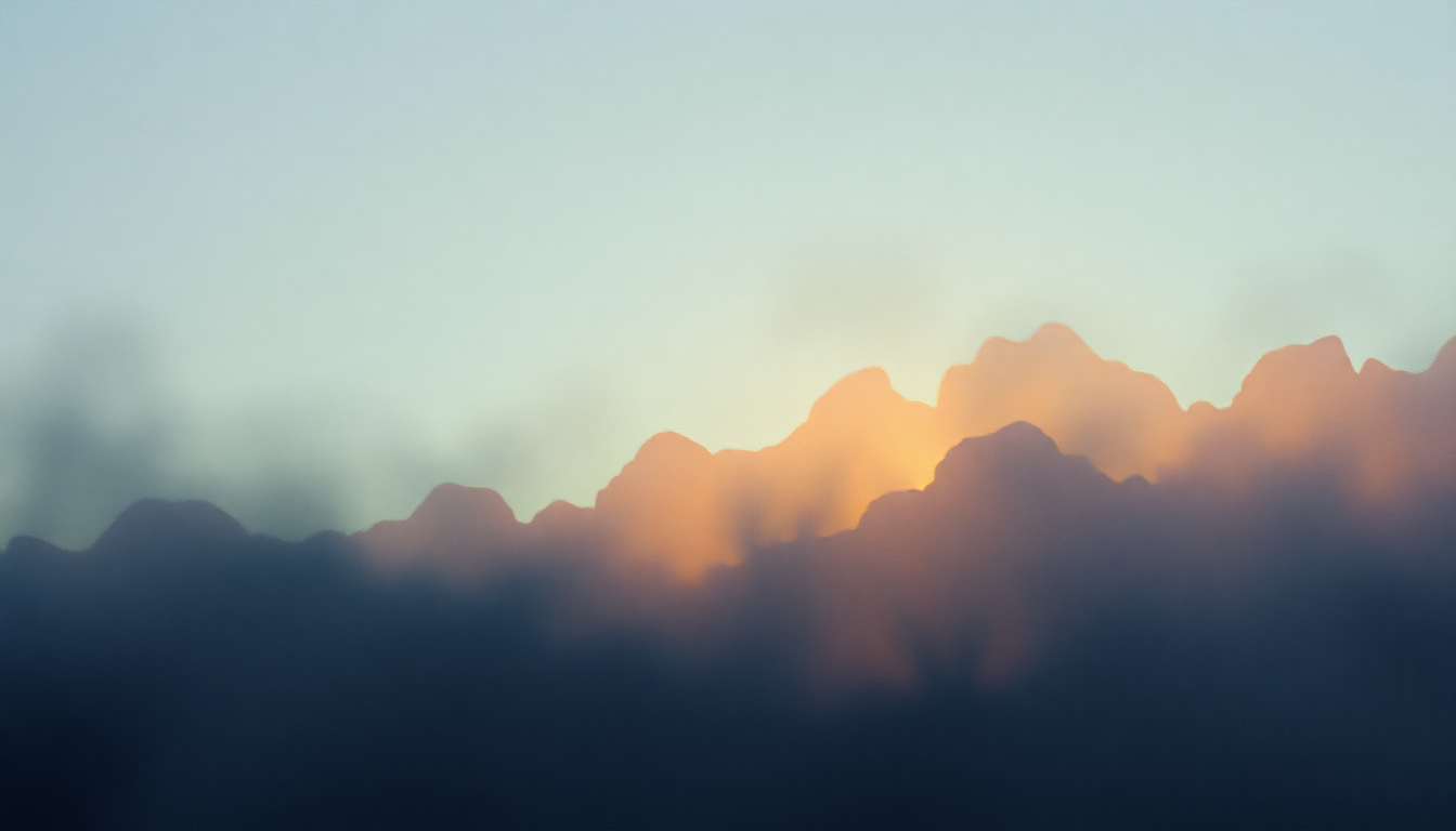 Fan-driven abstract illustration evoking the emotional arc of Lord Can You Hear Me by Spiritualized