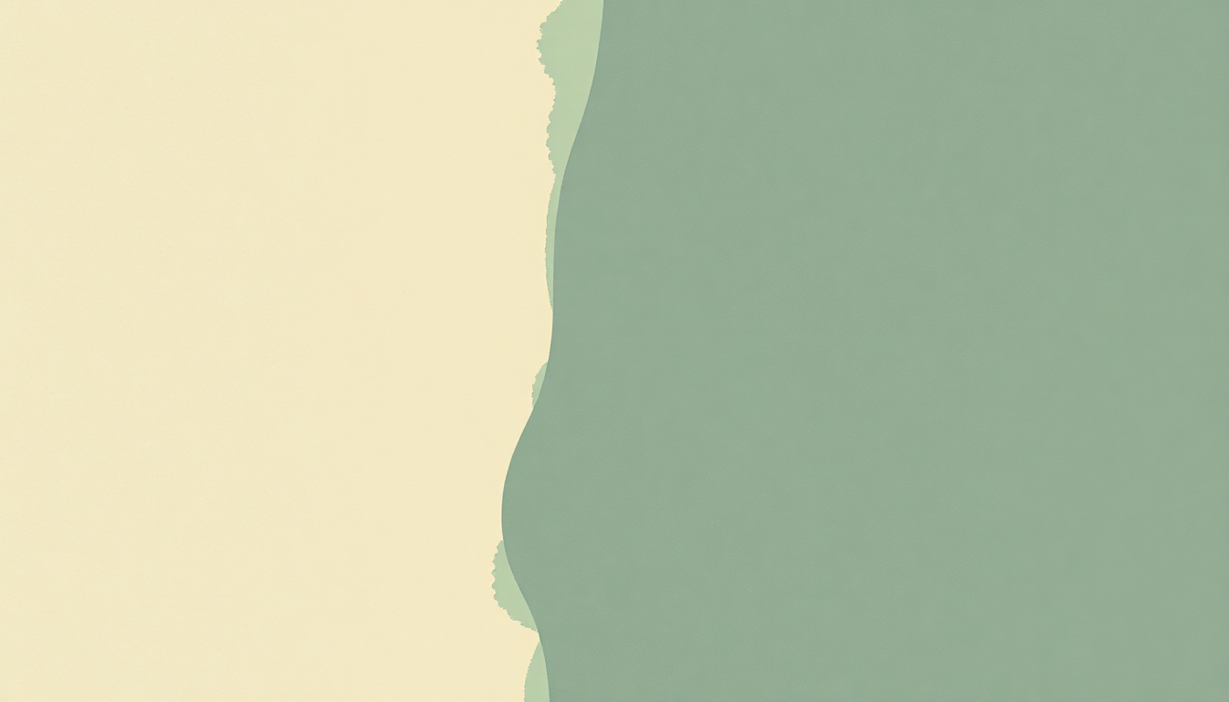 Fan-driven abstract illustration evoking the emotional arc of Lorelai by Fleet Foxes