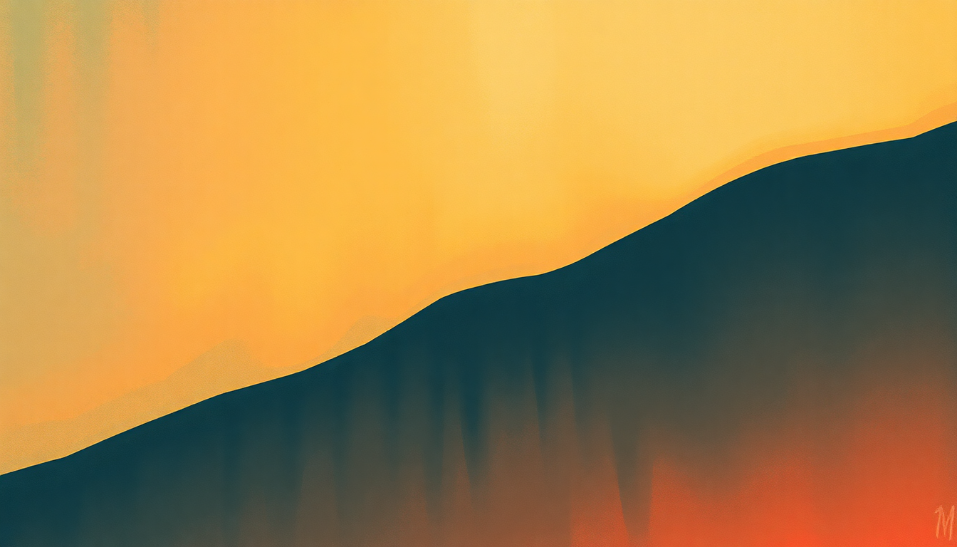 Fan-driven abstract illustration evoking the emotional arc of Loser by Beck