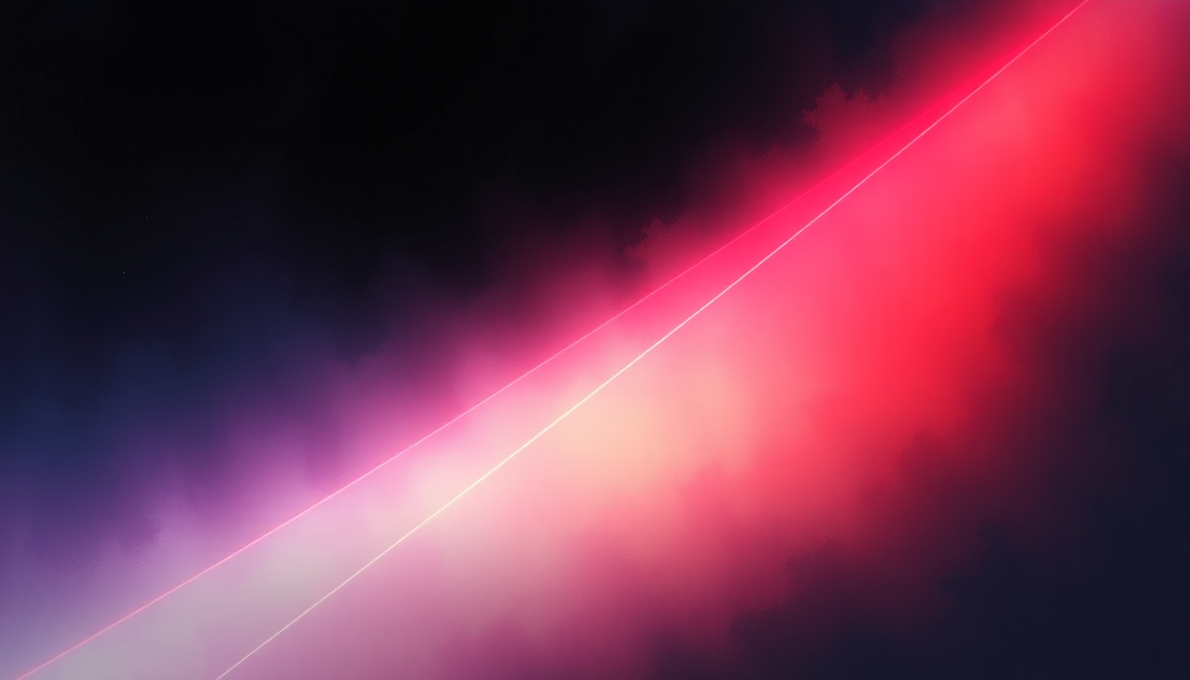 Fan-driven abstract illustration evoking the emotional arc of Love Action by The Human League