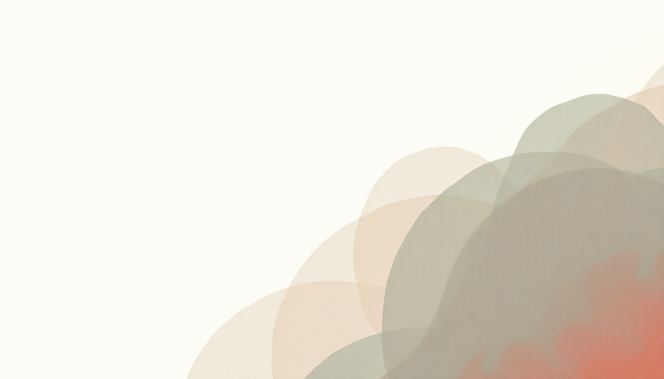 Fan-driven abstract illustration evoking the emotional arc of Love Cry by Four Tet