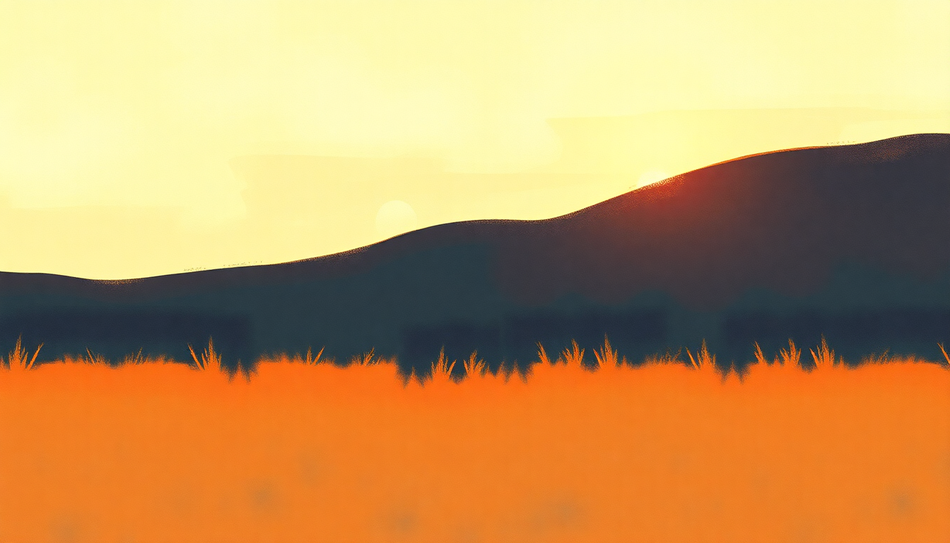 Fan-driven abstract illustration evoking the emotional arc of Love Is the Foundation by Loretta Lynn