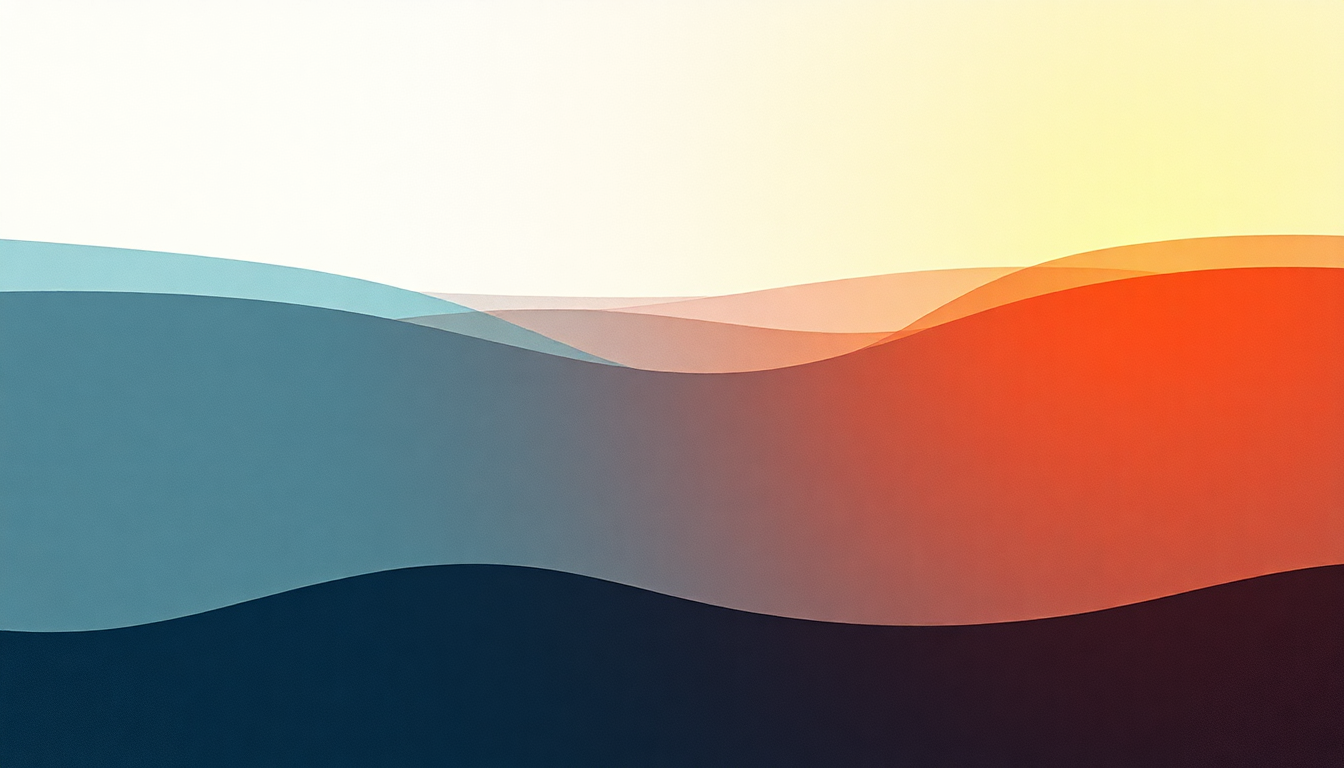 Fan-driven abstract illustration evoking the emotional arc of Love Streams by Tim Hecker