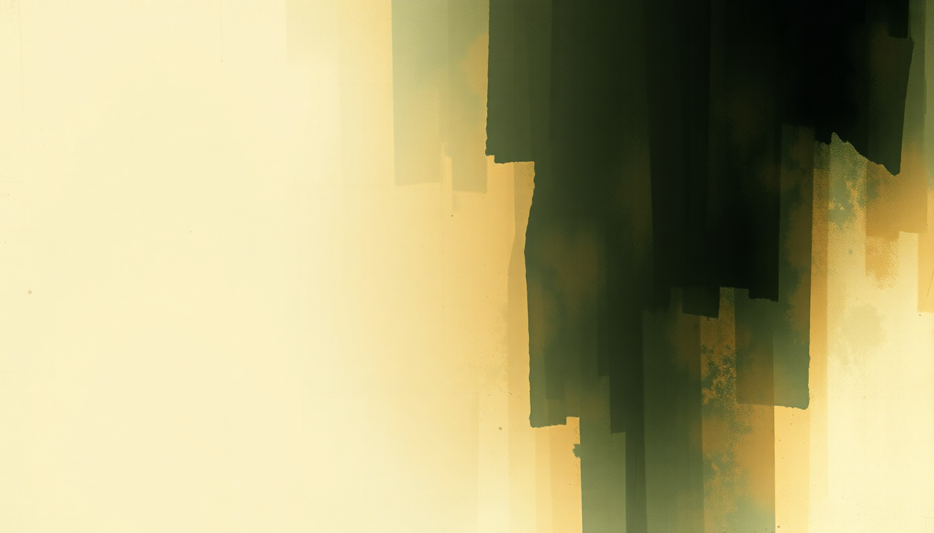 Fan-driven abstract illustration evoking the emotional arc of Lovelorn Crime by Opeth