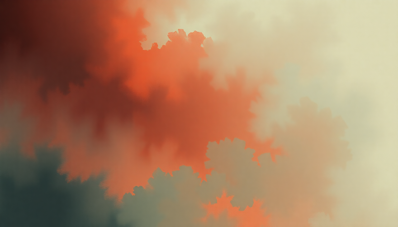 Fan-driven abstract illustration evoking the emotional arc of Low by Foo Fighters