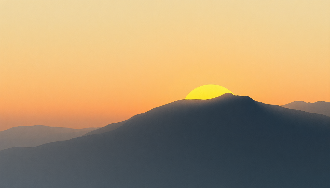 Fan-driven abstract illustration evoking the emotional arc of Lower Your Eyelids to Die with the Sun by M83