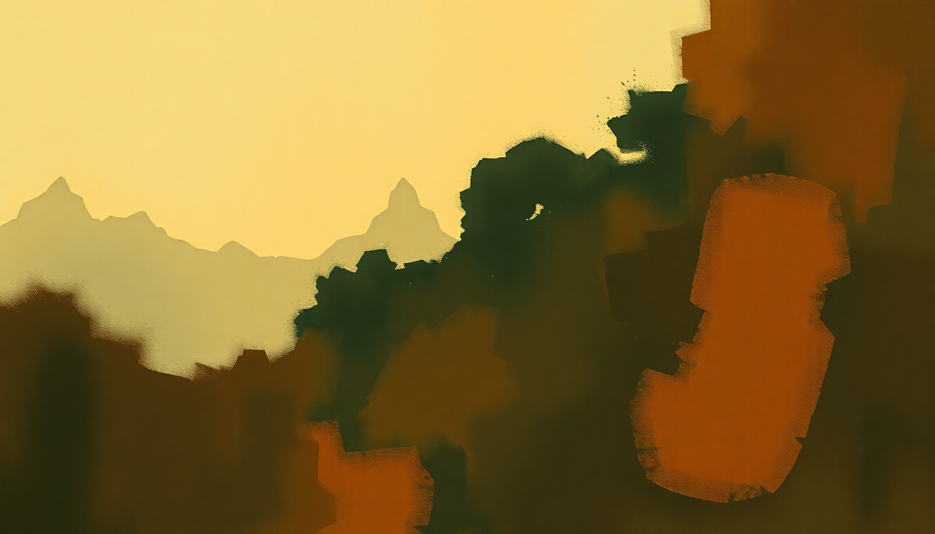 Fan-driven abstract illustration evoking the emotional arc of Lush Life by Ahmad Jamal