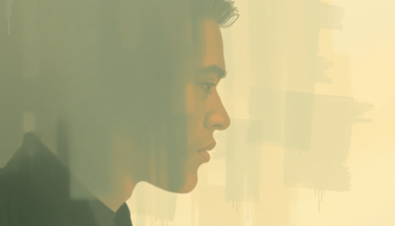 Fan-driven abstract illustration evoking the emotional arc of Luv U Better by LL Cool J