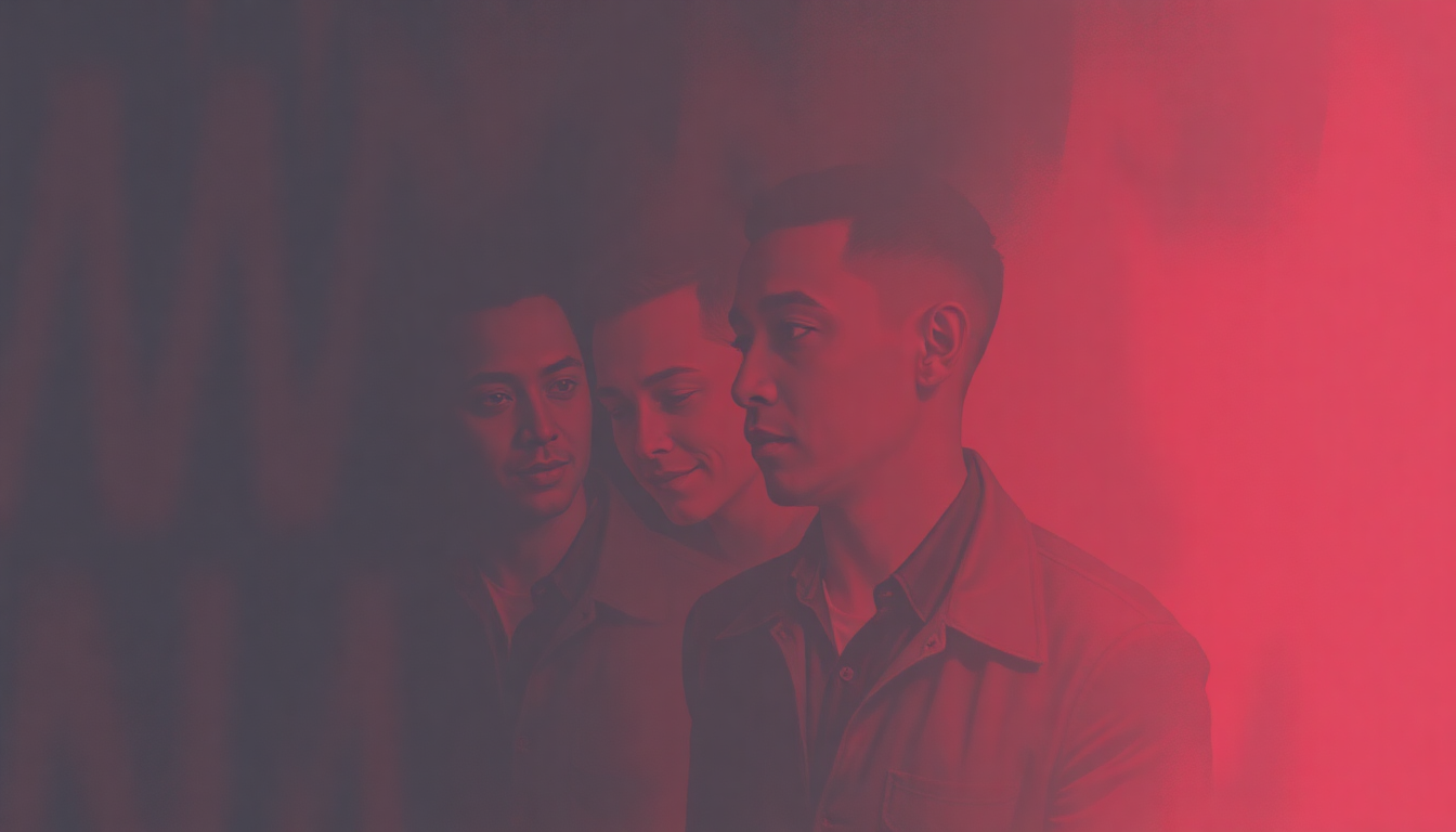 Fan-driven abstract illustration evoking the emotional arc of Mad Issues by Angie Stone