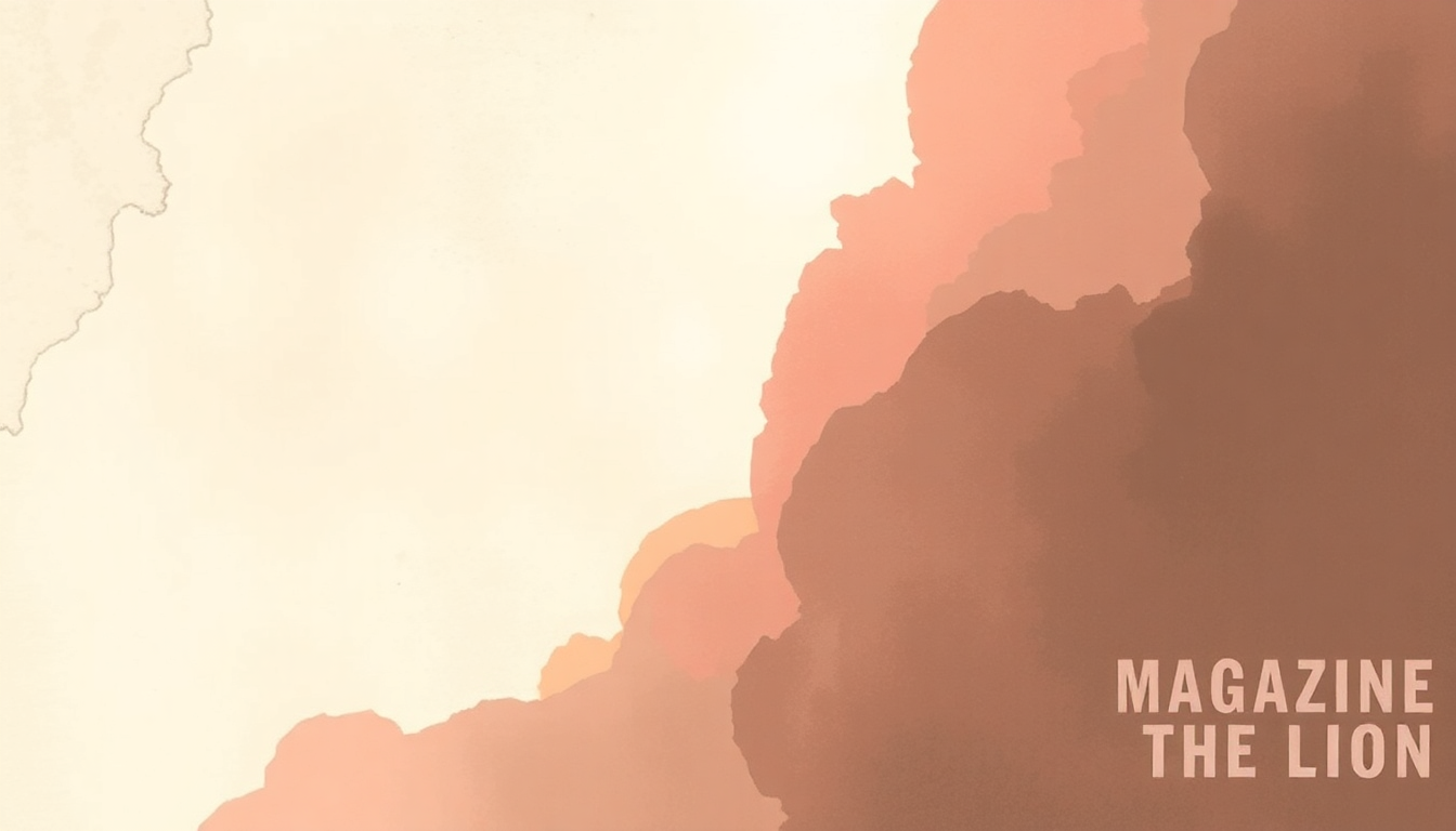 Fan-driven abstract illustration evoking the emotional arc of Magazine by Pedro the Lion