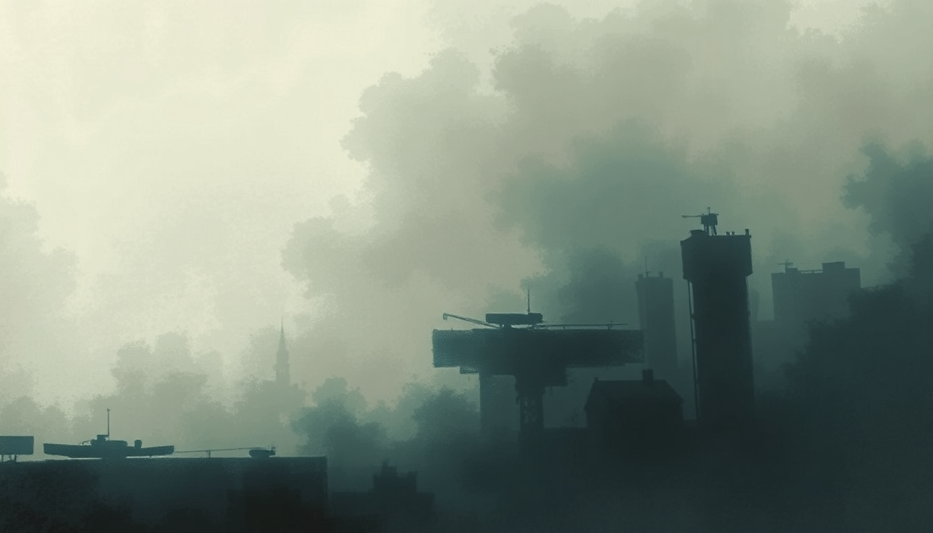 Fan-driven abstract illustration evoking the emotional arc of Mailman by Soundgarden