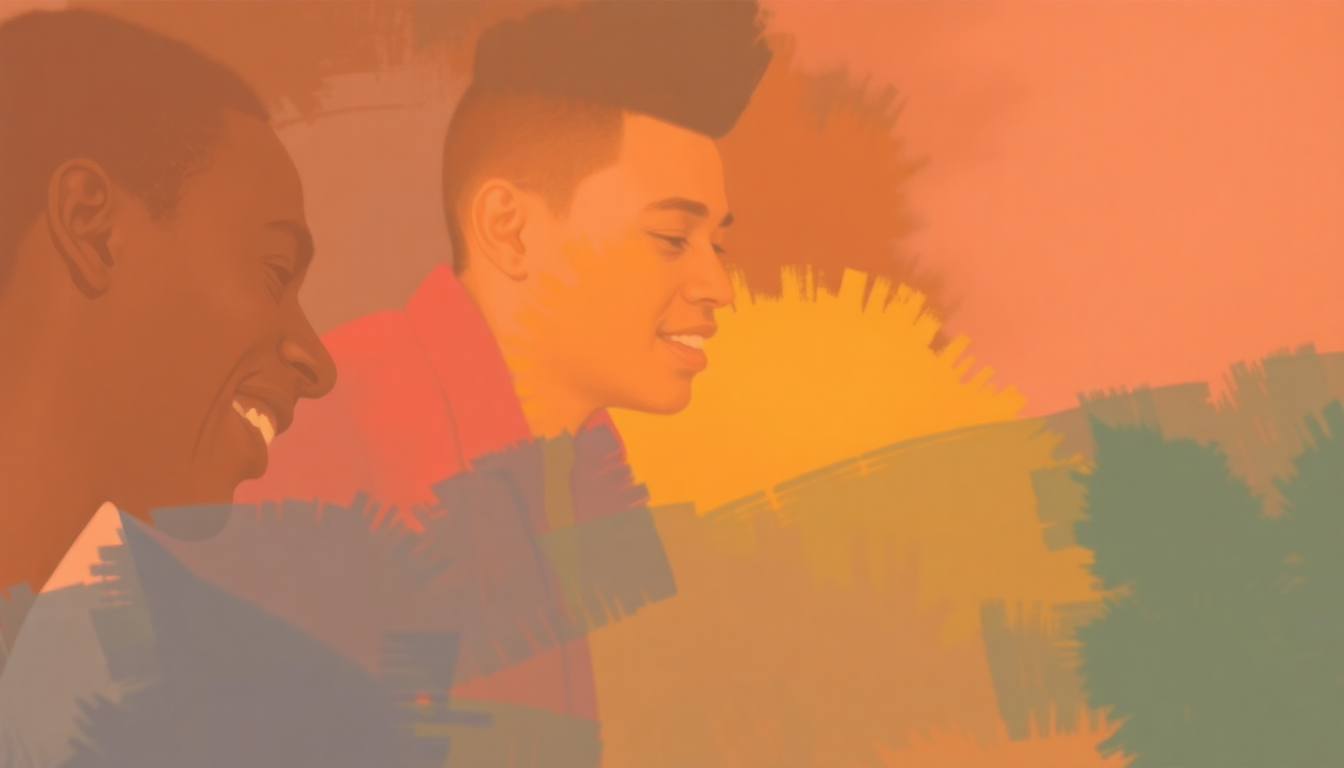 Fan-driven abstract illustration evoking the emotional arc of Make Em Move by Sly and Robbie