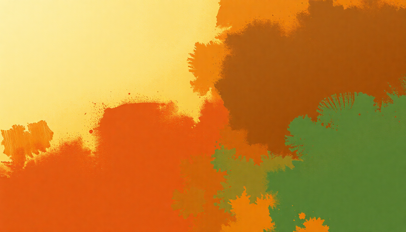 Fan-driven abstract illustration evoking the emotional arc of Mama Africa by Miriam Makeba