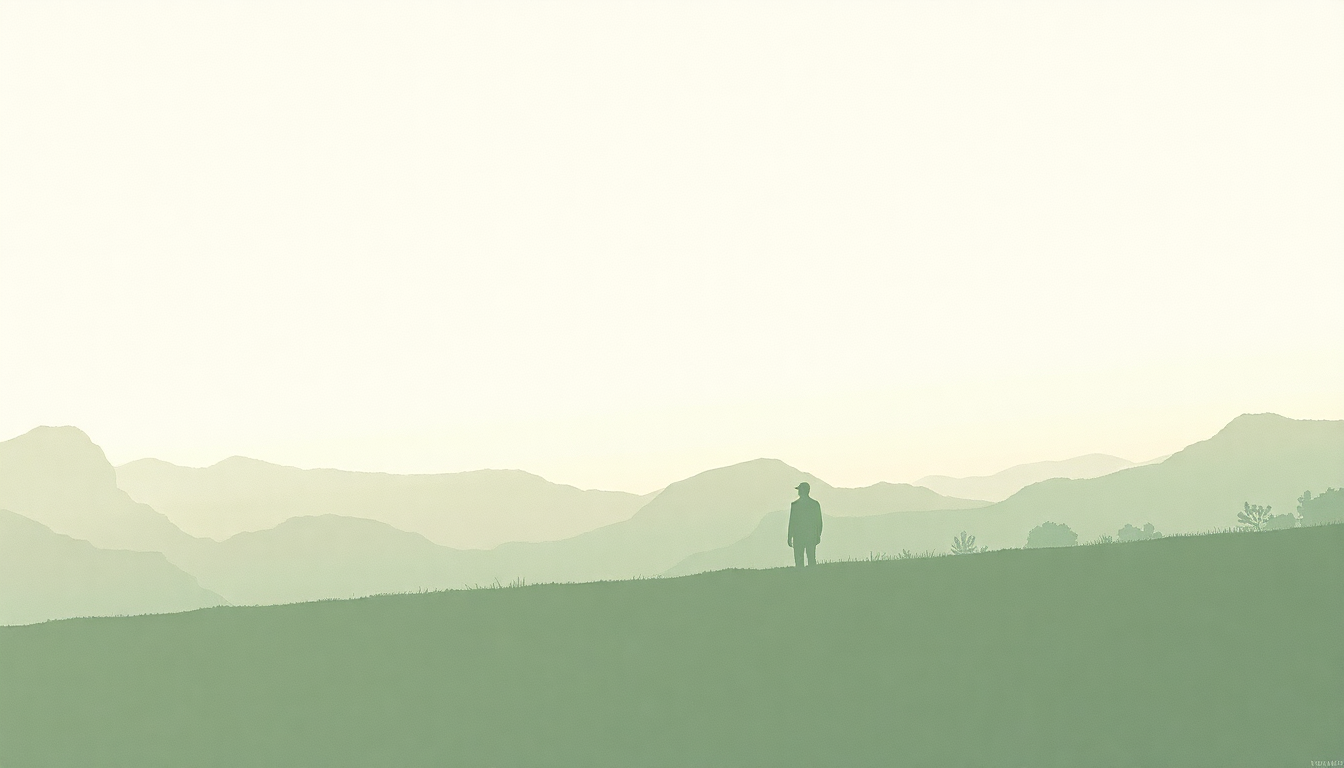 Fan-driven abstract illustration evoking the emotional arc of Man at the Garden by Kendrick Lamar