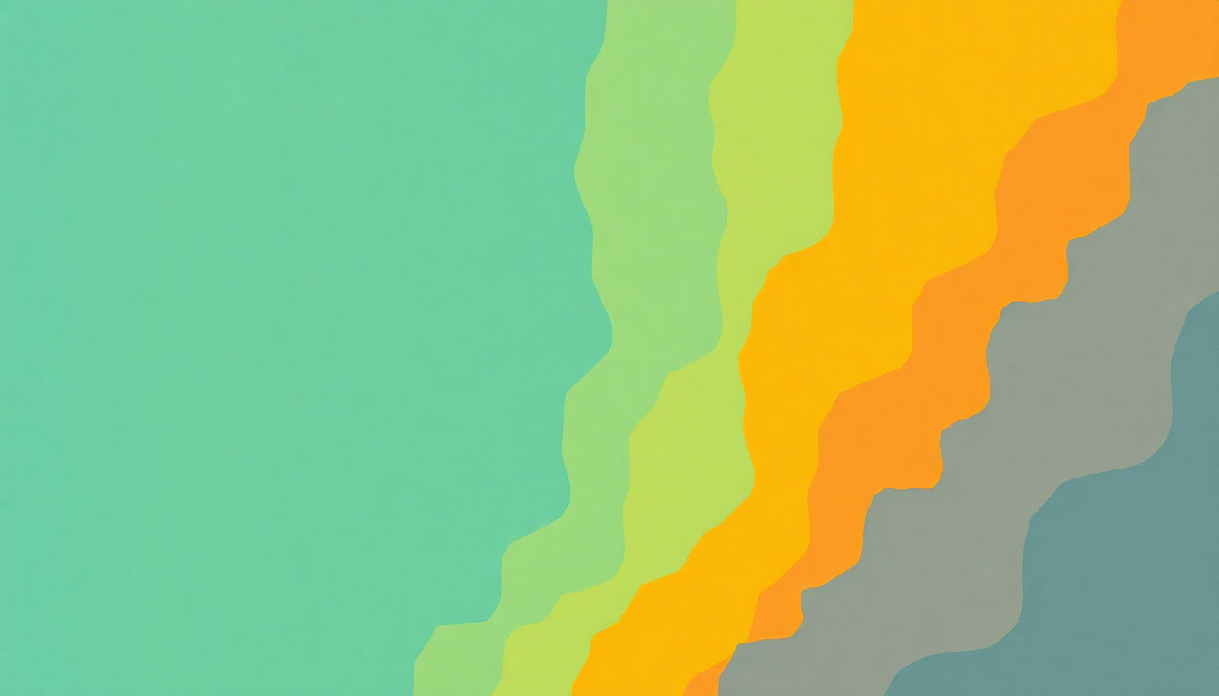 Fan-driven abstract illustration evoking the emotional arc of Man Next Door by The Slits