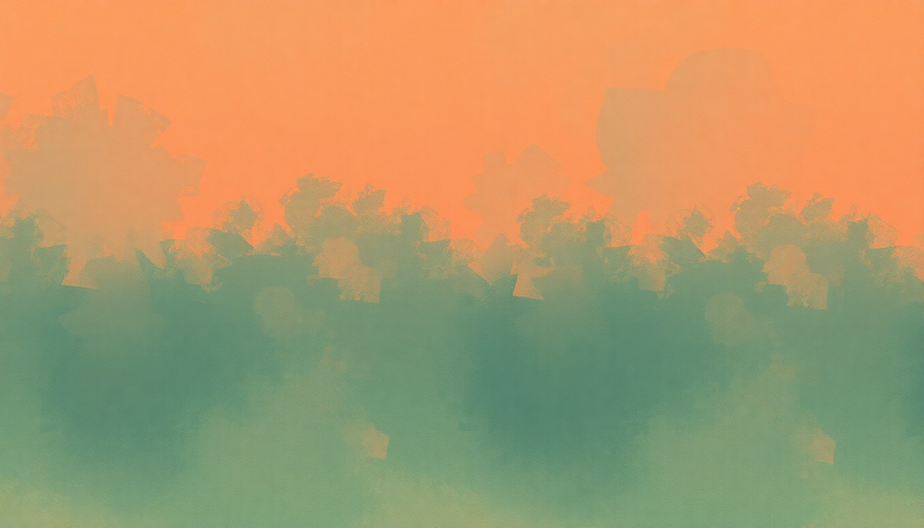 Fan-driven abstract illustration evoking the emotional arc of Man of the Hour by Eddie Vedder