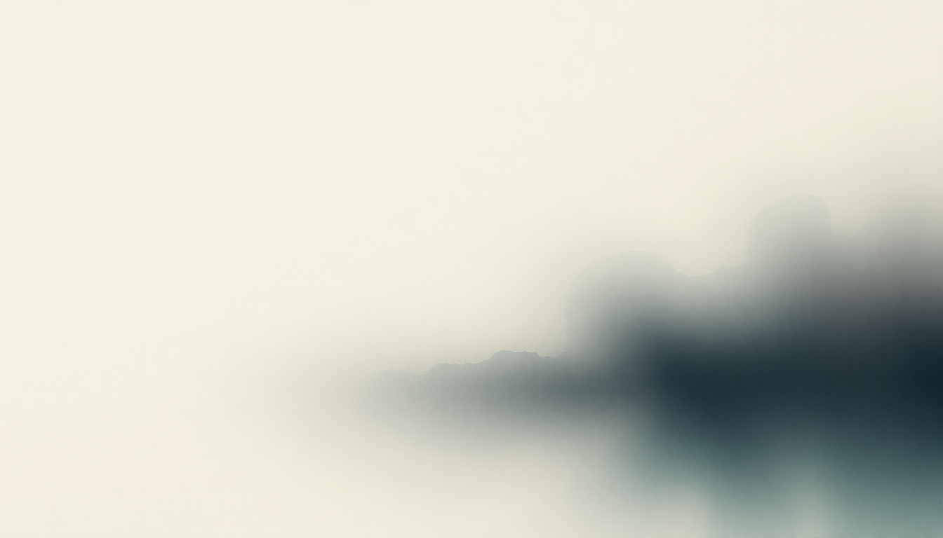 Fan-driven abstract illustration evoking the emotional arc of Maria by Max Richter