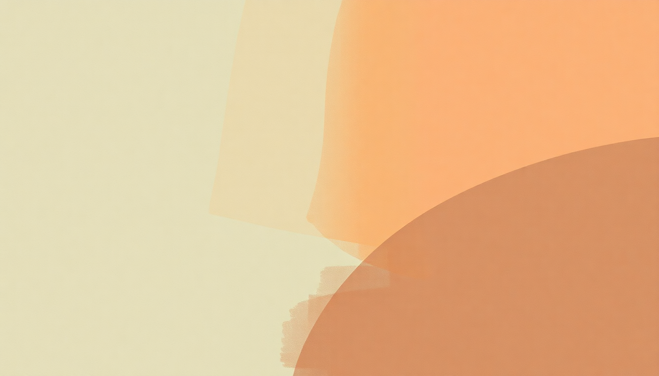 Fan-driven abstract illustration evoking the emotional arc of Martha Sways by Andy Shauf