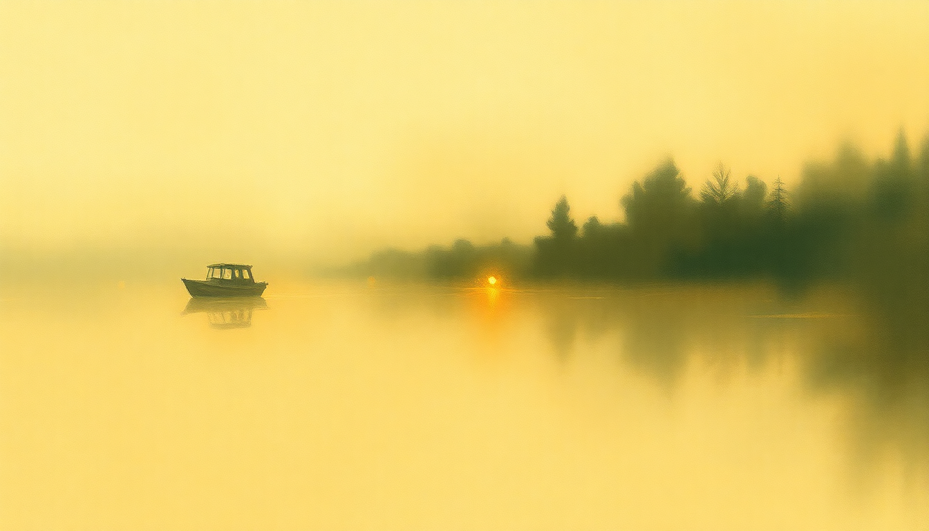 Fan-driven abstract illustration evoking the emotional arc of Massachusetts (The Lights Went Out In) by Bee Gees