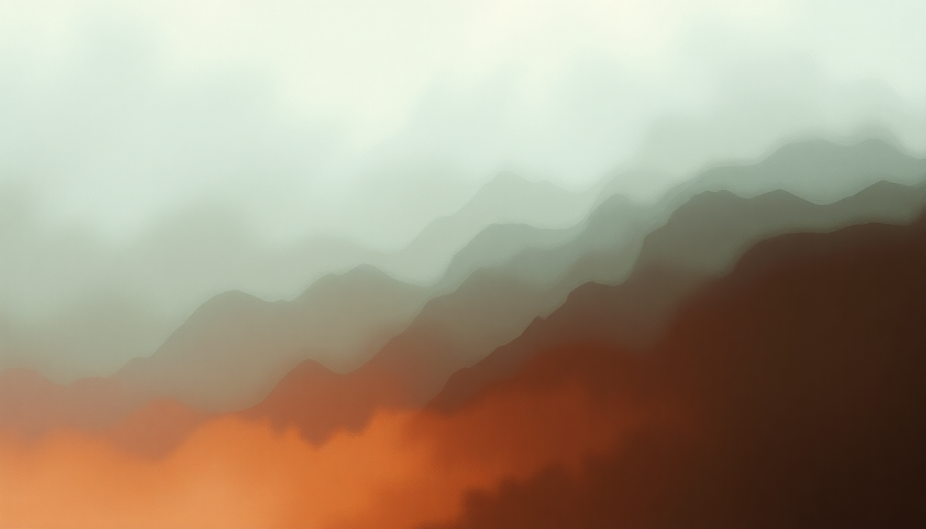 Fan-driven abstract illustration evoking the emotional arc of Matter of Time by Eddie Vedder