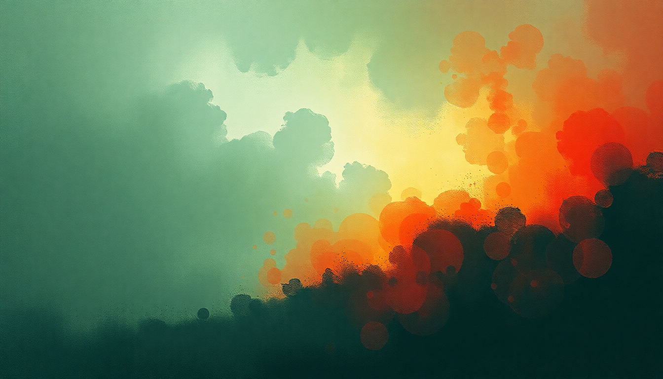 Fan-driven abstract illustration evoking the emotional arc of Maxwell Murder by Rancid