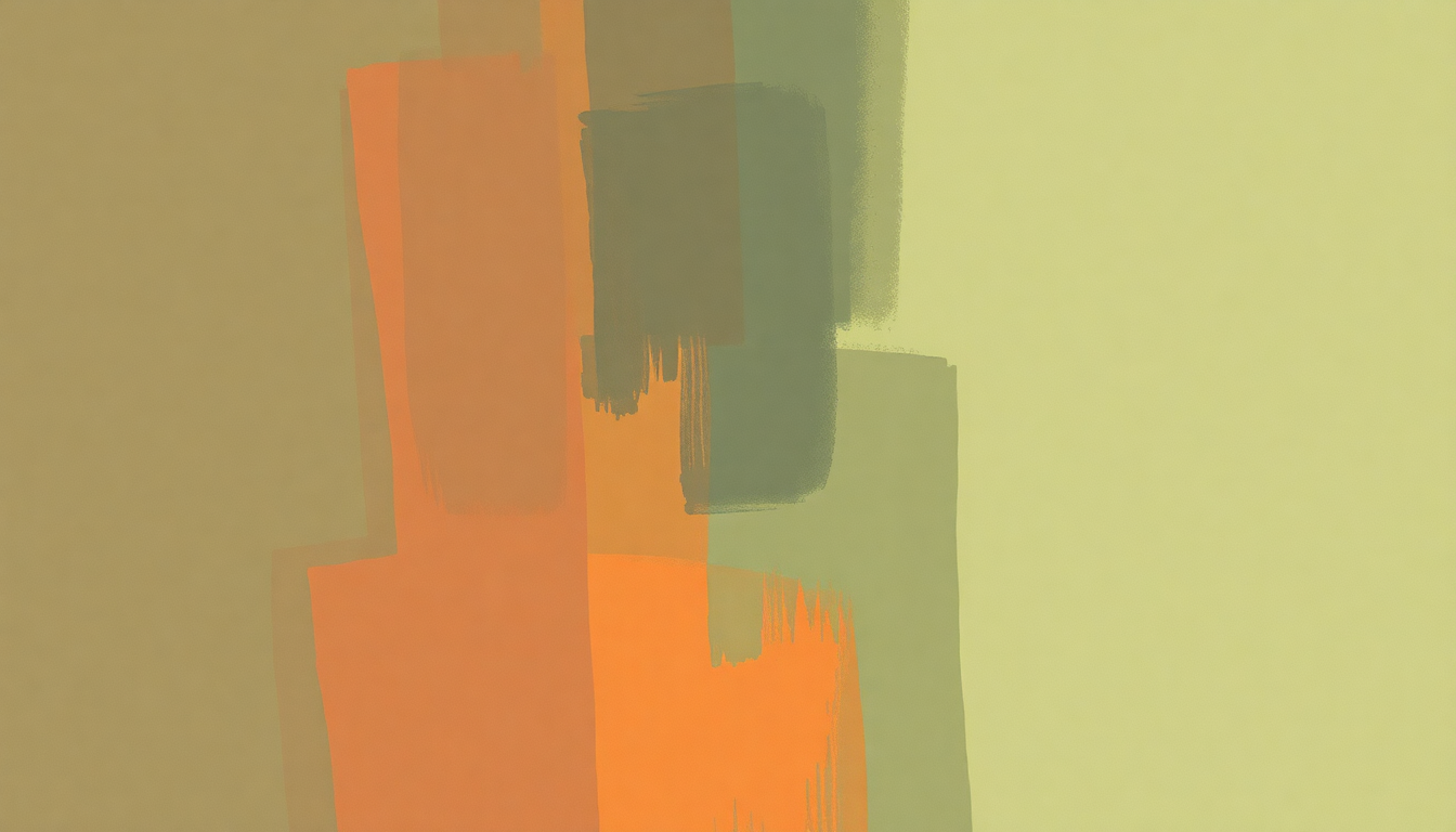 Fan-driven abstract illustration evoking the emotional arc of Men's Needs by The Cribs