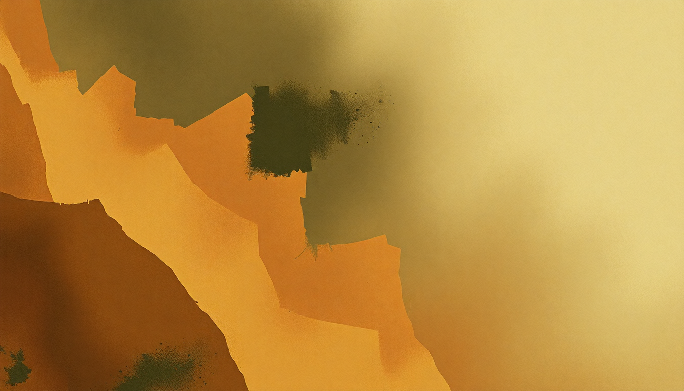 Fan-driven abstract illustration evoking the emotional arc of Mi chiamano Mimi by Maria Callas