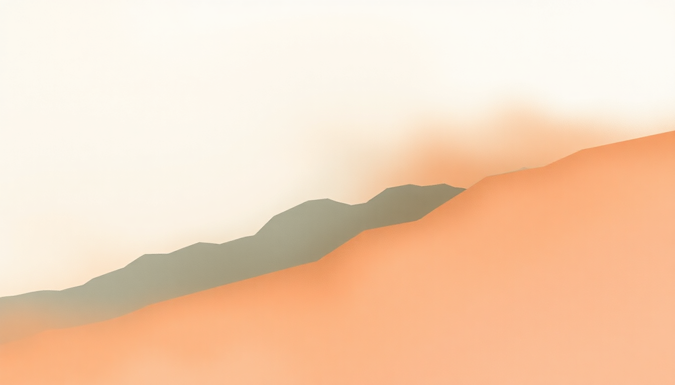 Fan-driven abstract illustration evoking the emotional arc of Midway by Squirrel Flower