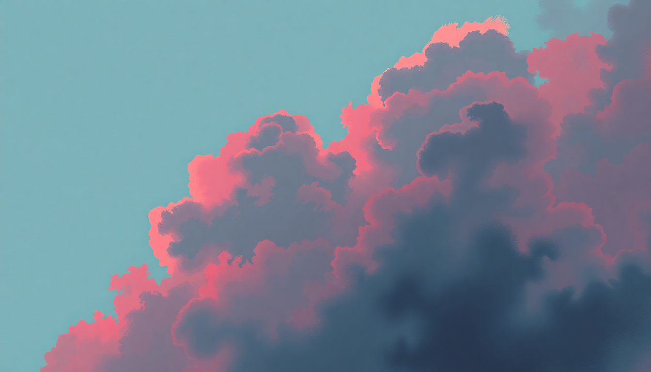 Fan-driven abstract illustration evoking the emotional arc of Milo Goes to College by The Descendents