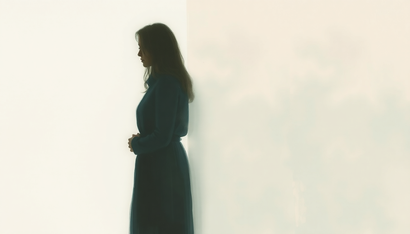 Fan-driven abstract illustration evoking the emotional arc of Miriam by Norah Jones