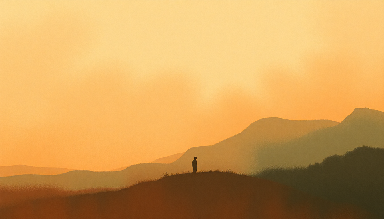 Fan-driven abstract illustration evoking the emotional arc of Missing You by Salif Keita