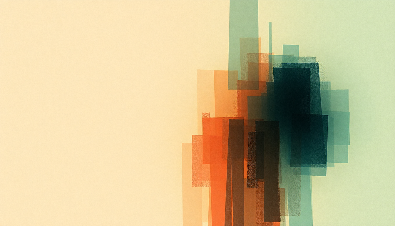 Fan-driven abstract illustration evoking the emotional arc of Moaner by Underworld