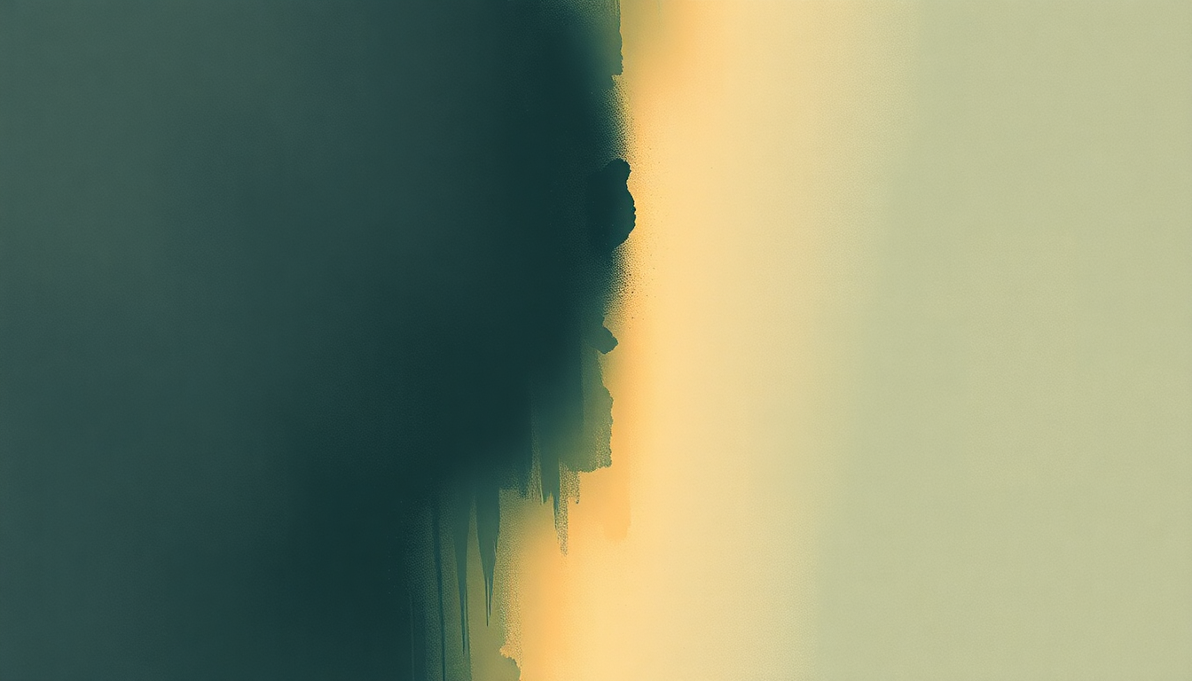 Fan-driven abstract illustration evoking the emotional arc of More Than You Know by Eddie Vedder