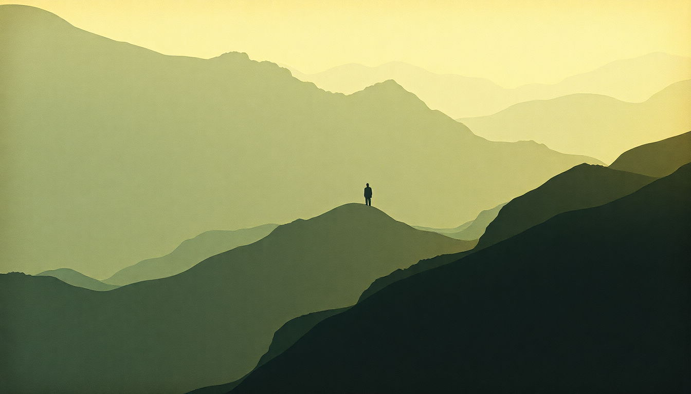 Fan-driven abstract illustration evoking the emotional arc of Moths by Jethro Tull