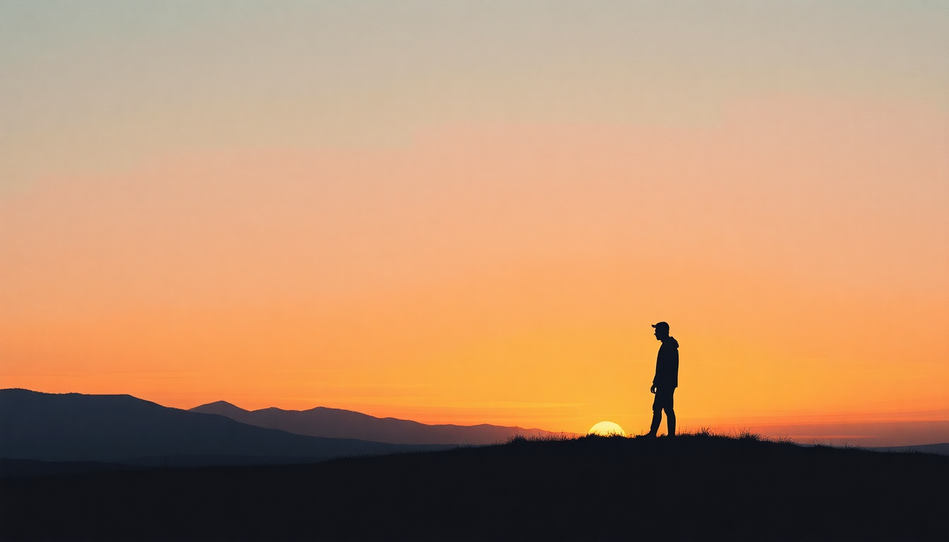 Fan-driven abstract illustration evoking the emotional arc of Mr Time by Floetry